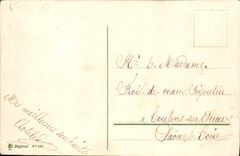 CPA Fantaisie Fleurs Trefles