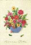 CPM Fantaisie Fleurs 