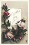 CPA Fantaisie Fleurs 