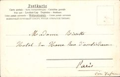 CPA Fantaisie Fleurs Main