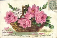 CPA Fantaisie Fleurs 