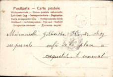 CPA Fantaisie Fleurs Colombes