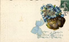 CPA Fantaisie Fleurs 