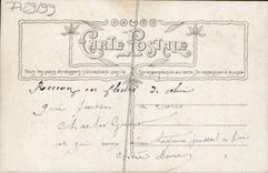 CPA Fantaisie Fleurs