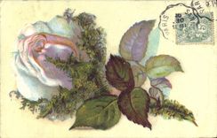 CPA Fantaisie Fleurs