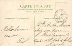 CPA Fantaisie Fleurs