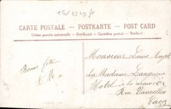 VINTAGE POSTCARD Fantasy Woman