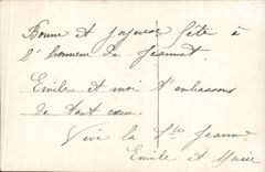 VINTAGE POSTCARD Fantasy Flowers Woman