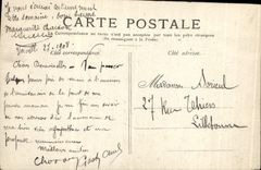 VINTAGE POSTCARD Fantasy Flowers Child