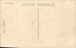 CPA Fantaisie Fleurs Homme