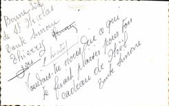 CPM Fantaisie Fleurs Plumes