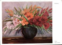 CPM Fantaisie Fleurs Glaiels