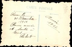 CPA Fantaisie Fleurs Automobile Hirondelle