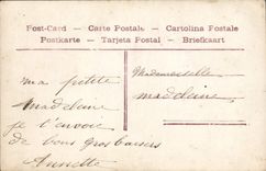 VINTAGE POSTCARD Fantasy Flowers Lily of the valley Child