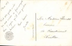 CPA Fantaisie Fleurs Muguet Femme