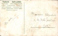 VINTAGE POSTCARD Fantasy Flowers Child Angel