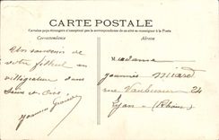 CPA Fantaisie Fleurs Une pensee de Athis Mons