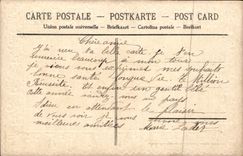 Flores de la fantasía de la POSTAL de la VENDIMIA