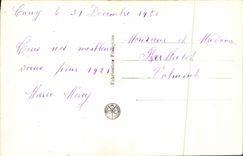 Flores de la fantasía de la POSTAL de la VENDIMIA