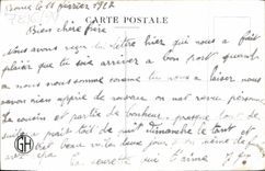 Flores de la fantasía de la POSTAL de la VENDIMIA