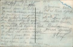 Flores de la fantasía de la POSTAL de la VENDIMIA