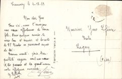 CPA Fantaisie Fleurs Fer a cheval Trefles