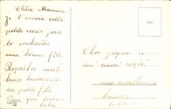 Flores de la fantasía de la POSTAL de la VENDIMIA