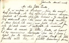 Flores de la fantasía de la POSTAL de la VENDIMIA