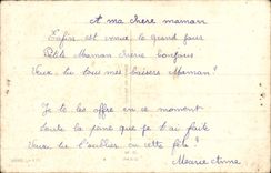 Flores de la fantasía de la POSTAL de la VENDIMIA