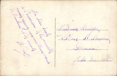 Flores de la fantasía de la POSTAL de la VENDIMIA