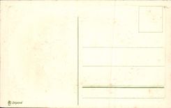 Flores de la fantasía de la POSTAL de la VENDIMIA