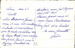 Flores de la fantasía de la POSTAL de la VENDIMIA