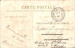 Flores de la fantasía de la POSTAL de la VENDIMIA