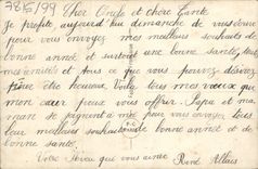 Flores de la fantasía de la POSTAL de la VENDIMIA