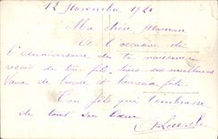 Flores de la fantasía de la POSTAL de la VENDIMIA