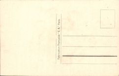 Flores de la fantasía de la POSTAL de la VENDIMIA