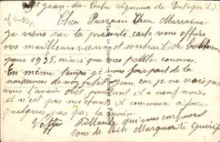 Flores de la fantasía de la POSTAL de la VENDIMIA