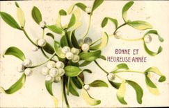 Flores de la fantasía de la POSTAL de la VENDIMIA