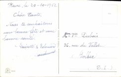 Flores de la fantasía de la POSTAL de la VENDIMIA