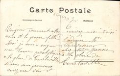 Flores de la fantasía de la POSTAL de la VENDIMIA