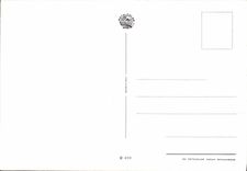 POSTAL MODERNA flores de la fantasía