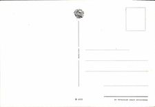 POSTAL MODERNA flores de la fantasía