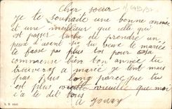 Flores de la fantasía de la POSTAL de la VENDIMIA