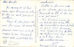 Flores de la fantasía de la POSTAL de la VENDIMIA