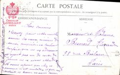 Flores de la fantasía de la POSTAL de la VENDIMIA