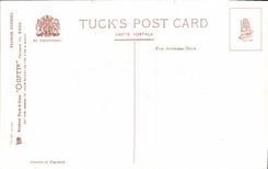 Flores de la fantasía de la POSTAL de la VENDIMIA