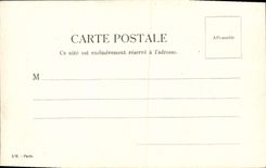 Flores de la fantasía de la POSTAL de la VENDIMIA