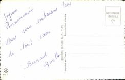 Flores de la fantasía de la POSTAL de la VENDIMIA