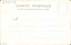 Flores de la fantasía de la POSTAL de la VENDIMIA