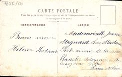 Flores de la fantasía de la POSTAL de la VENDIMIA